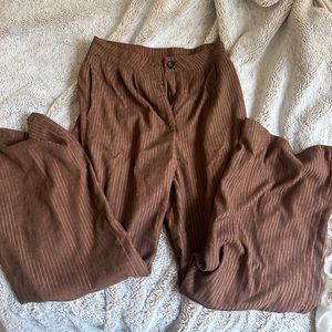 Shein Corduroy brown pants